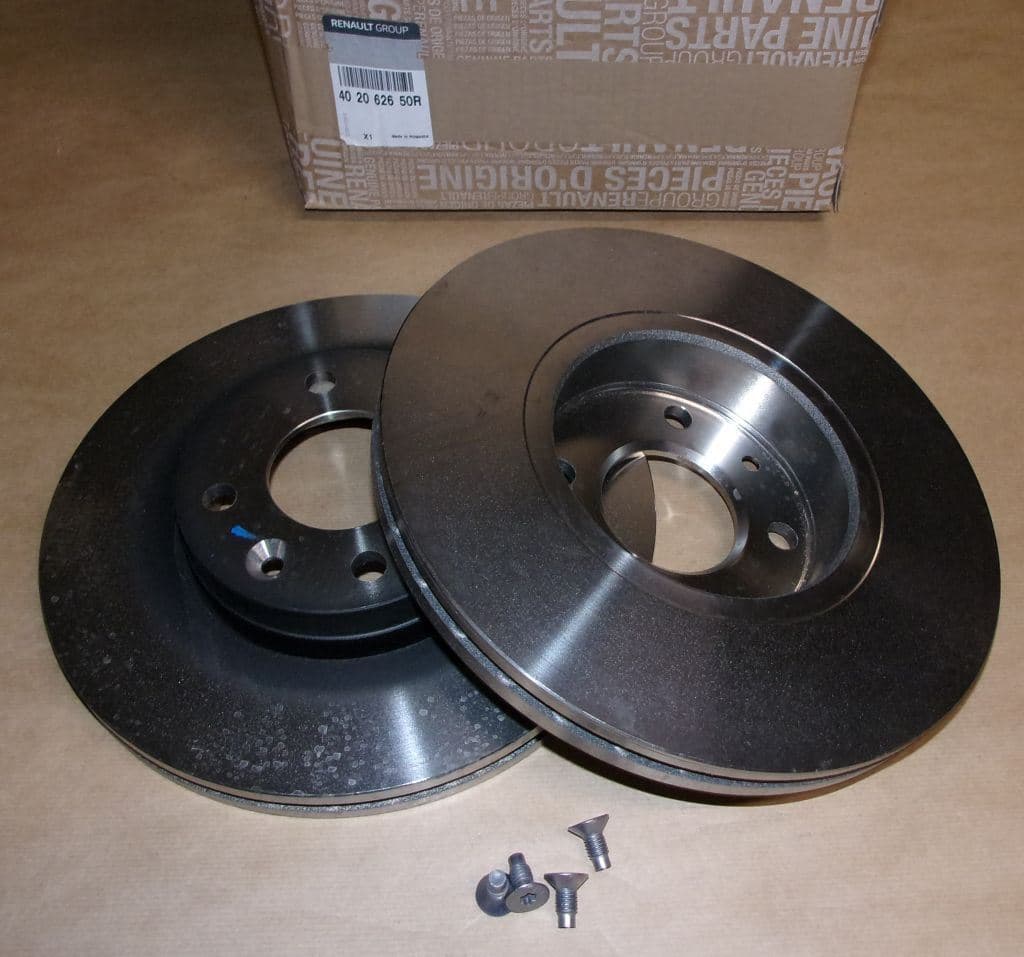 Bromsskiva Sats - Renault Clio IV/Twingo III Fram från Autofrance