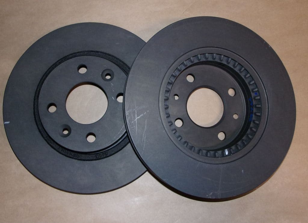 Bromsskiva Sats - Renault Kangoo, Dacia Logan, Fram från Autofrance - bild 2