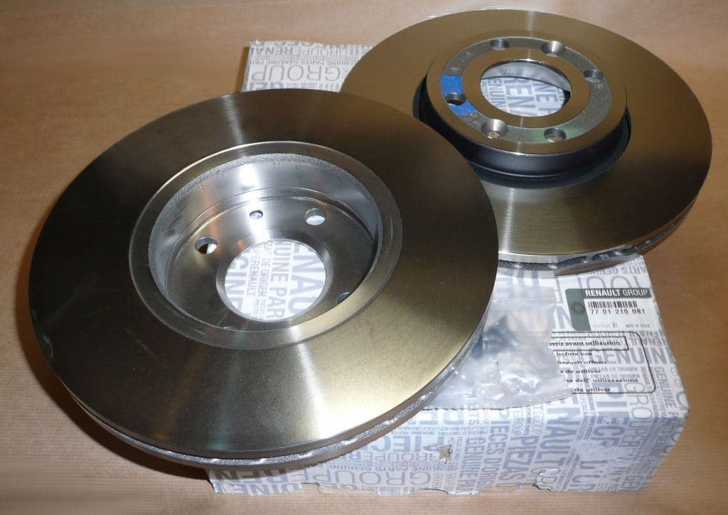 Bromsskiva Sats - Renault Kangoo II fram 22MM från Autofrance