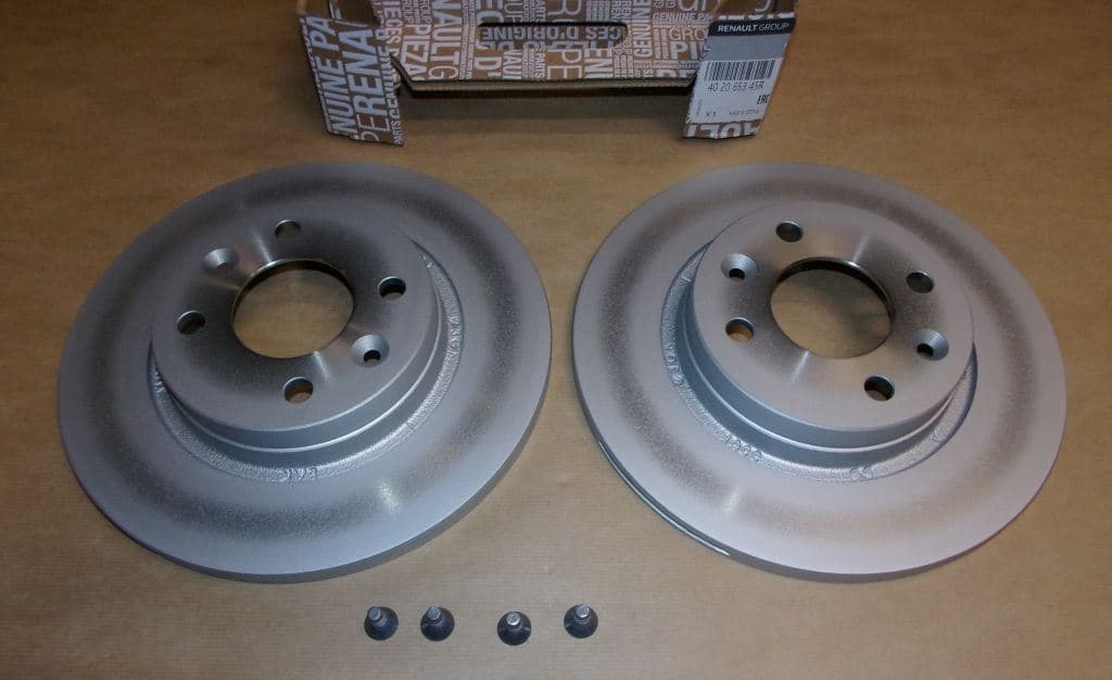 Bromsskiva Sats - Renault Twingo I/II, Fram