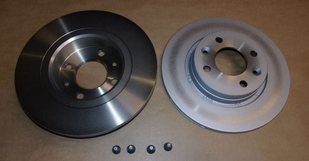 Bromsskiva Sats - Renault Twingo I/II, Fram från Autofrance - bild 2