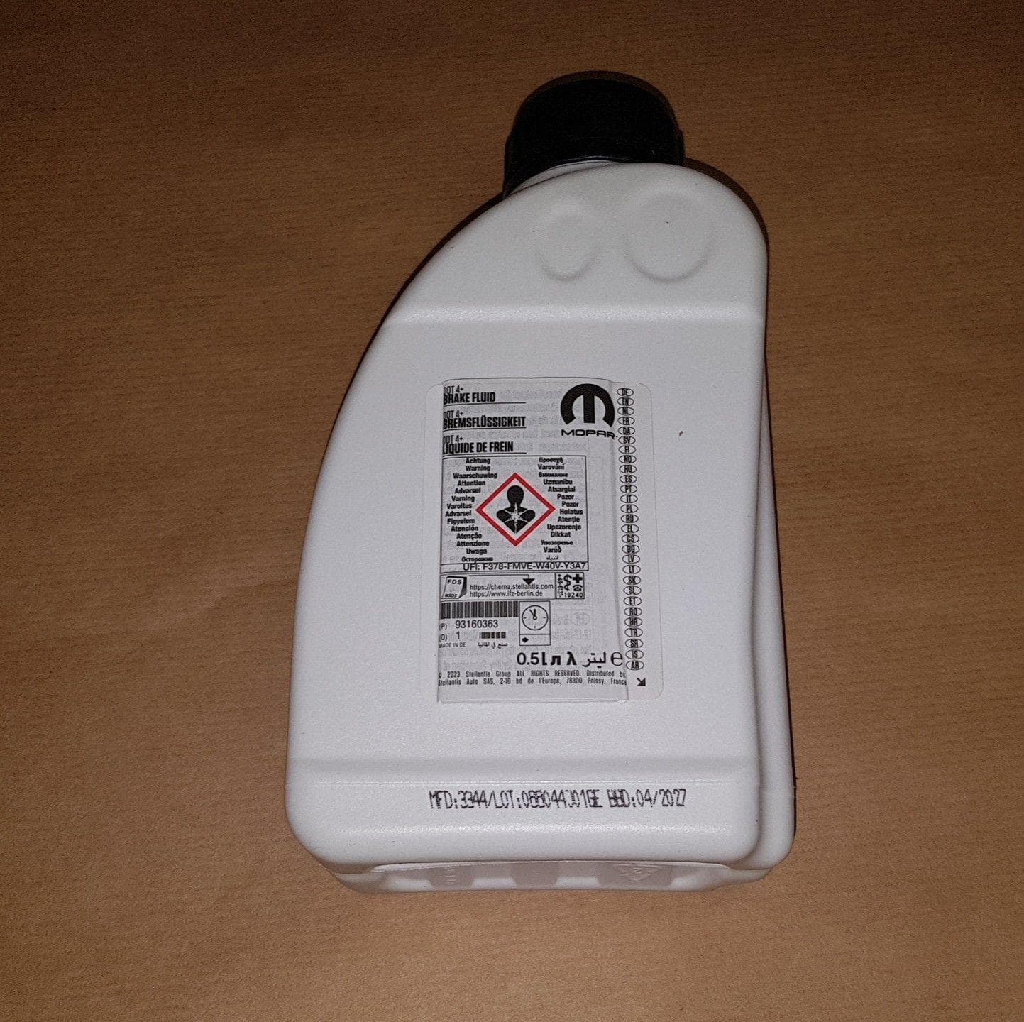 Bromsvätska - DOT4+ 500ML från Autofrance - bild 2
