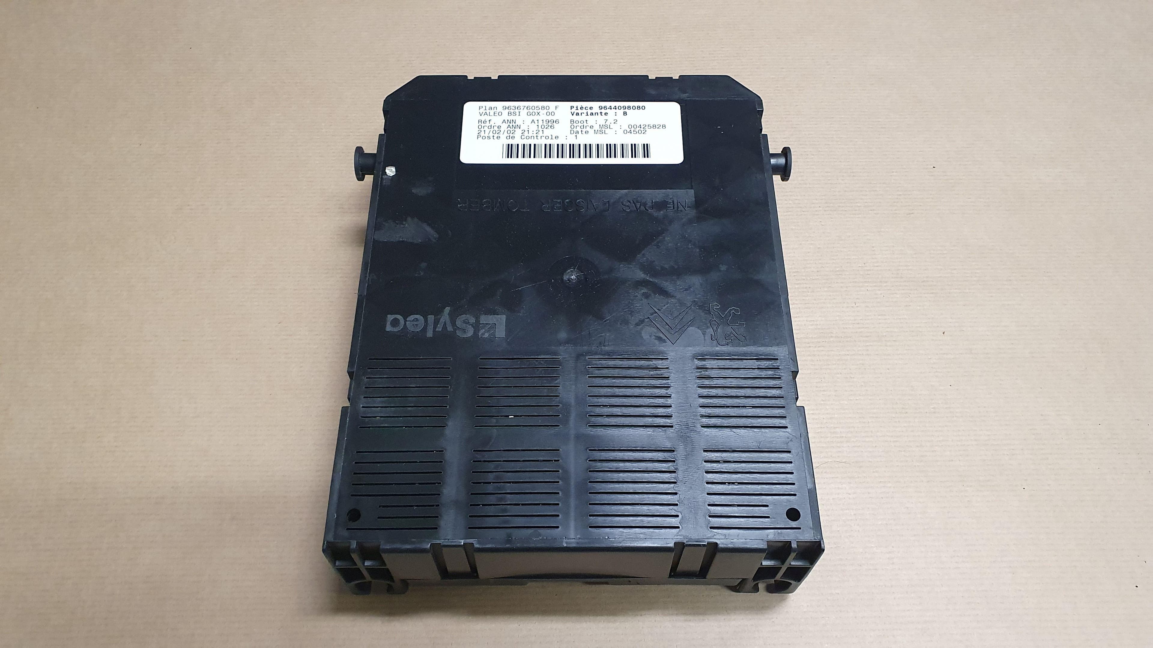 Bsi-modul - Peugeot 307 2.0HDI Comm, 2000 från Autofrance - bild 3