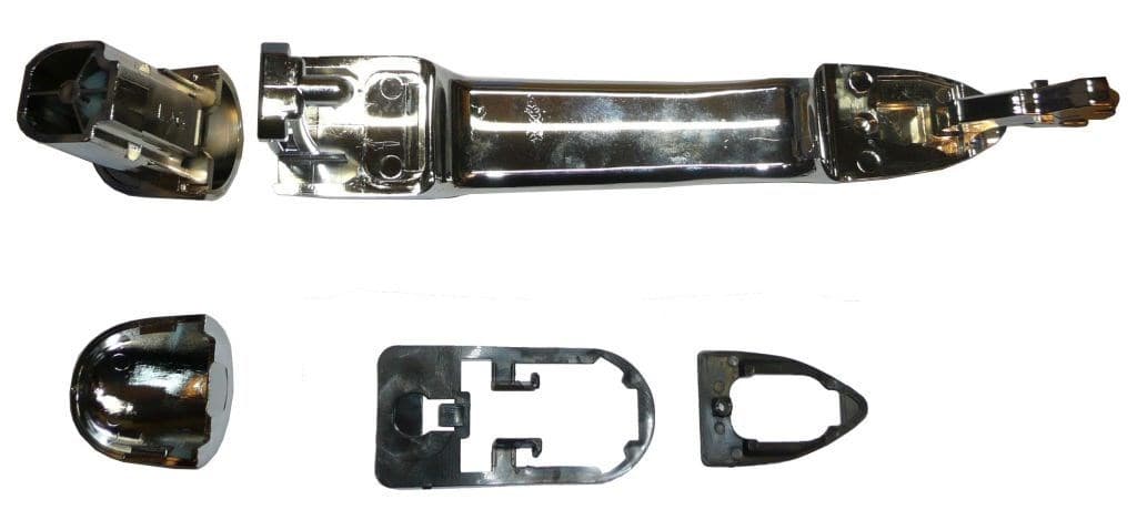 Dörrhandtag Yttre - Renault Laguna II Fram L&p 01-07 från Autofrance - bild 2