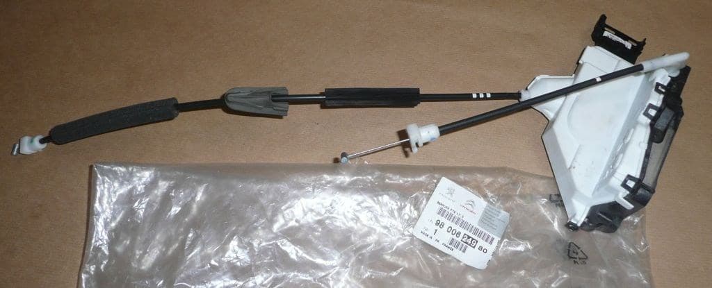 Dörrlås - Citroën C3 II bak, Höger från Autofrance