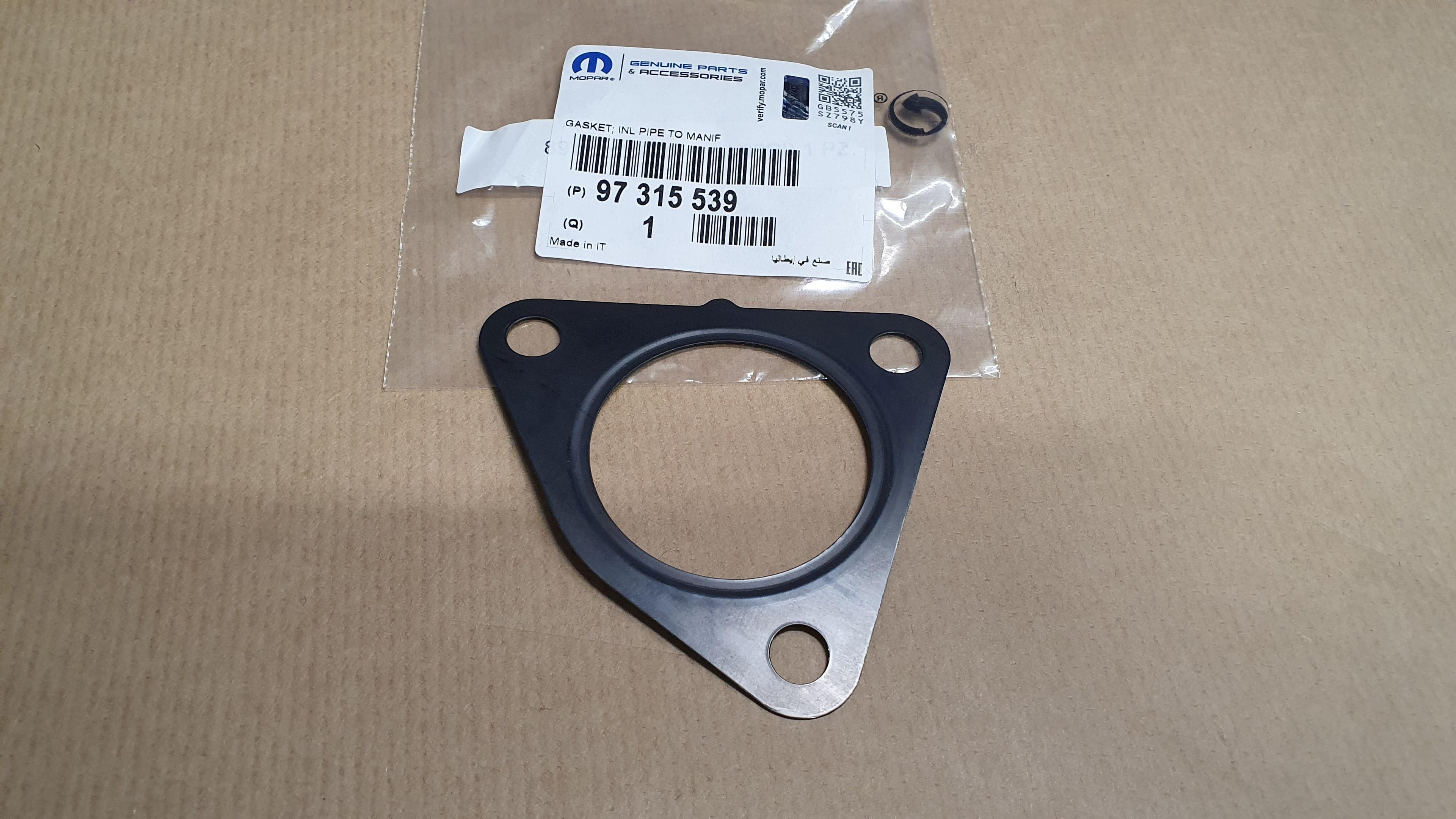 Egr-ventilspackning - Opel Astra G Corsa C från Autofrance