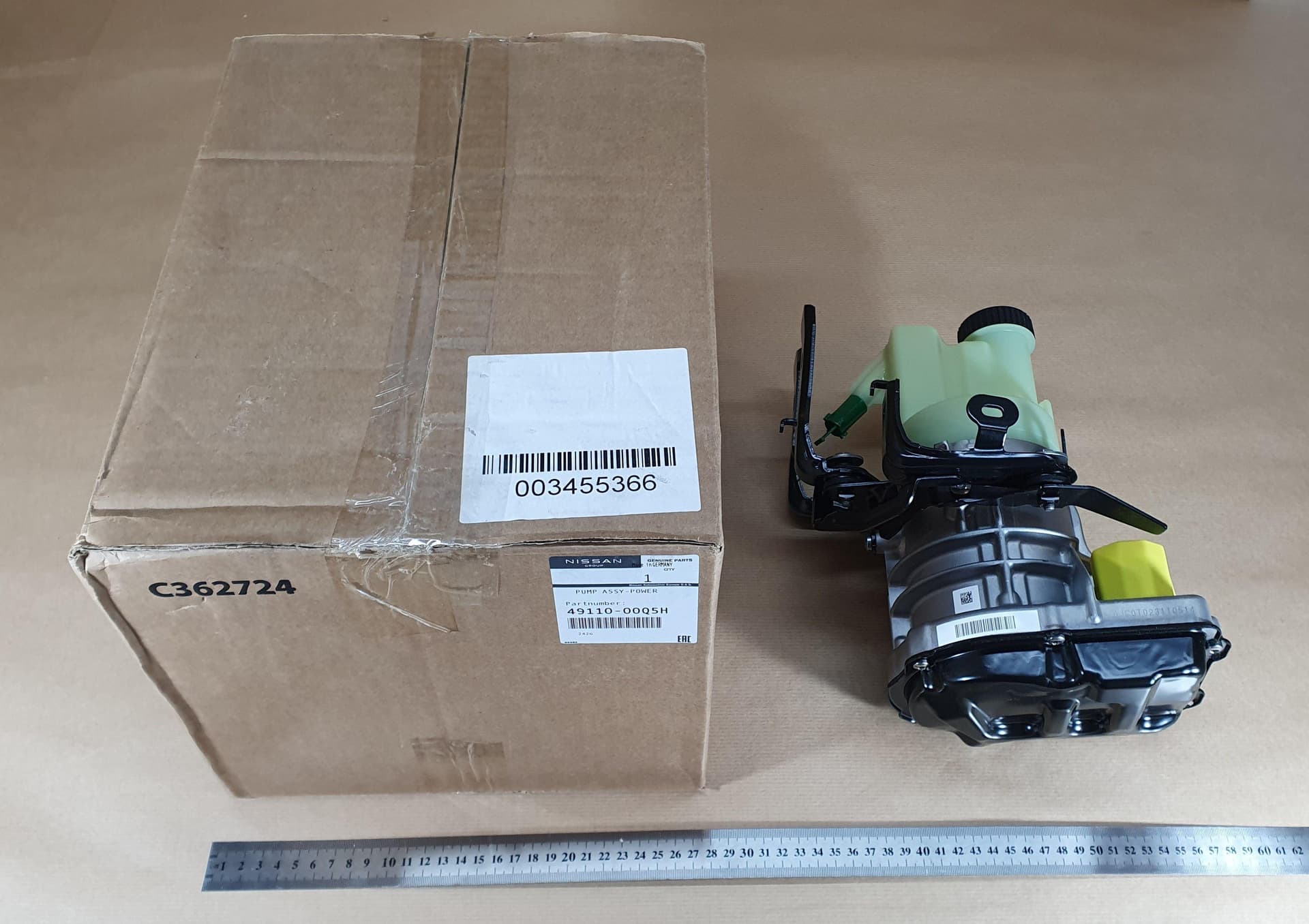 Elhyd Servostyrningspump - Nissan Interstar 2.3 från Autofrance