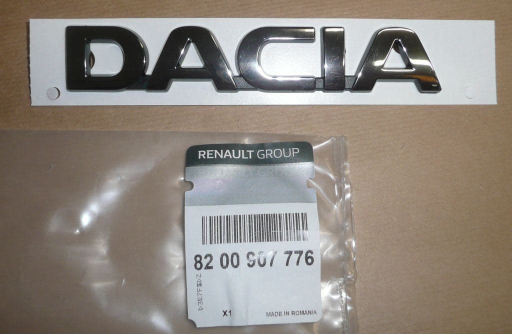 Emblem Dacia från Autofrance