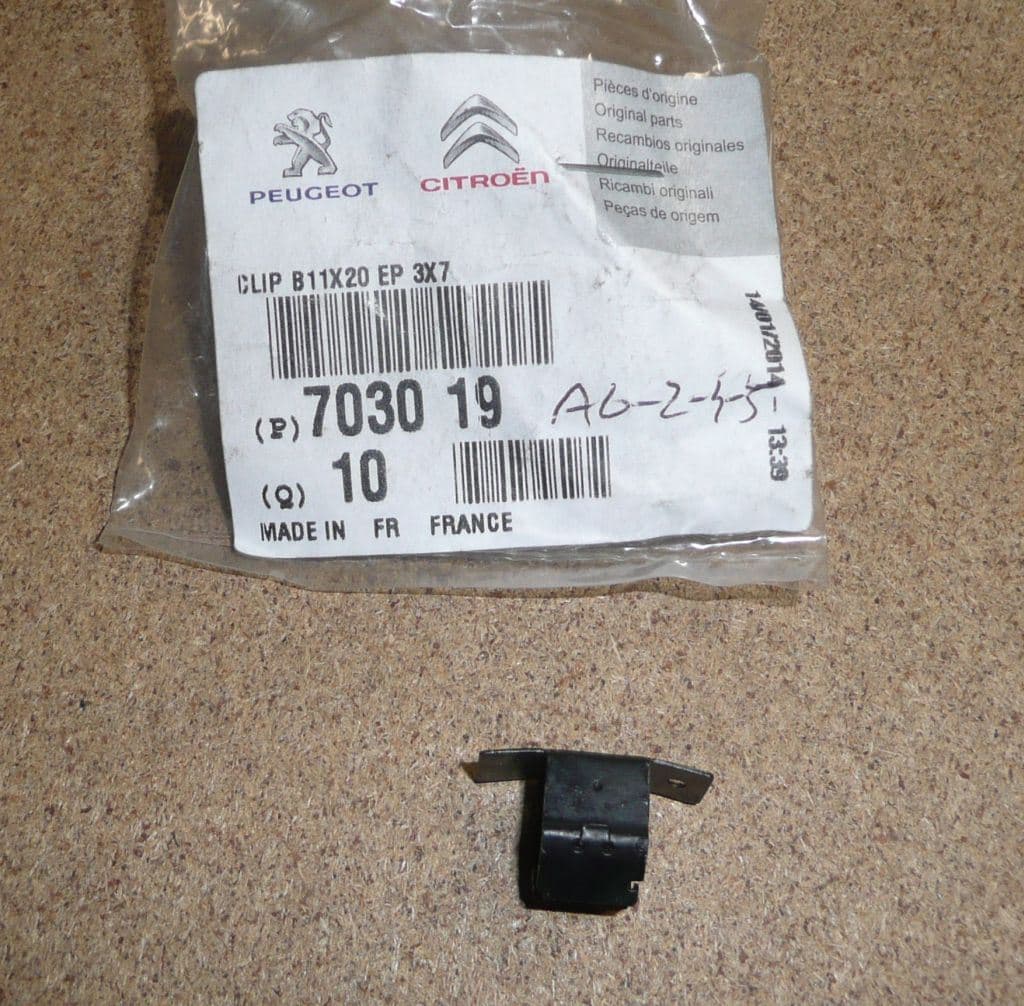 Fjäderklämma Skydd - Under Motor C C5 III,C6 från Autofrance