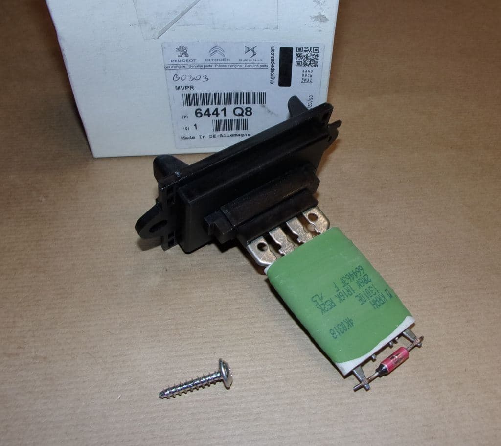 Fläktmotstånd - Citroën C2/C3 P, 1007 från Autofrance