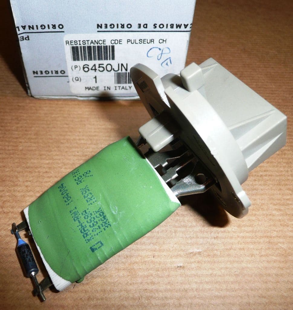 Fläktmotstånd - Citroën C3, Peugeot 206/307 från Autofrance