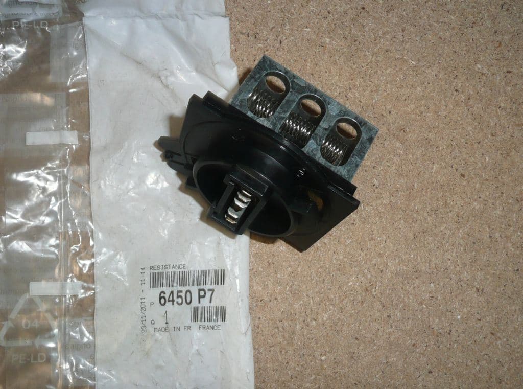 Fläktmotstånd - Citroën Zx/Berlingo, Peugeot Partner från Autofrance