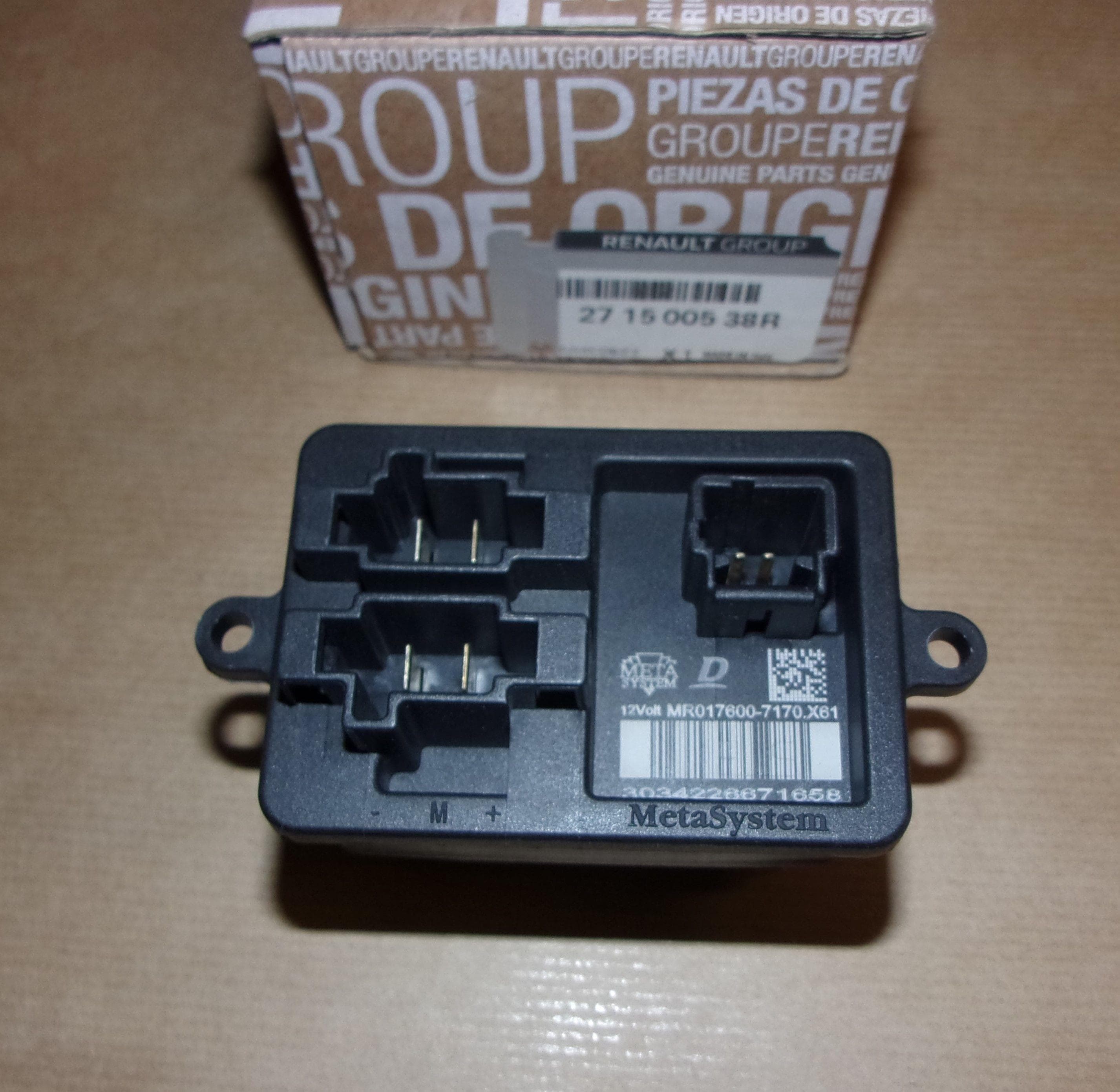 Fläktmotstånd - Renault Kangoo II/Master III från Autofrance