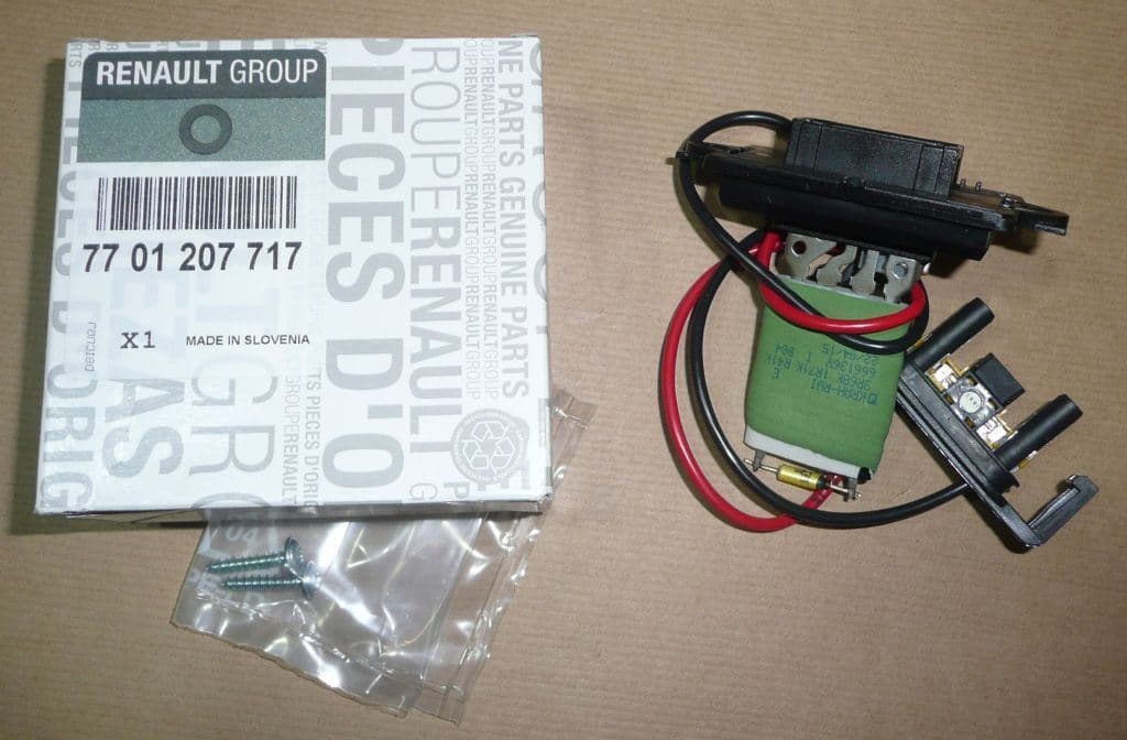 Fläktmotstånd - Renault Megane II från Autofrance