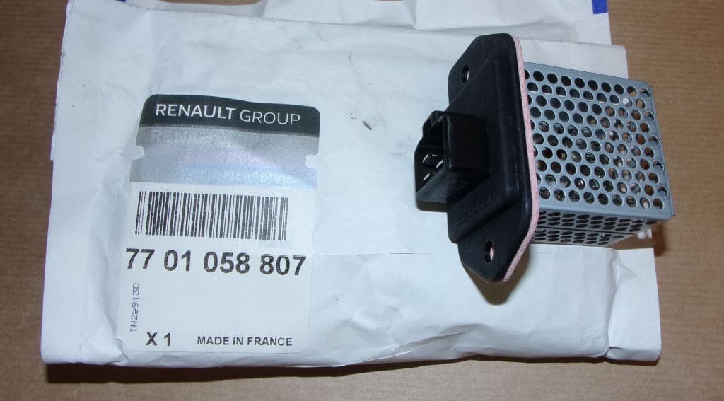 Fläktmotstånd - Renault Trafic II/III från Autofrance