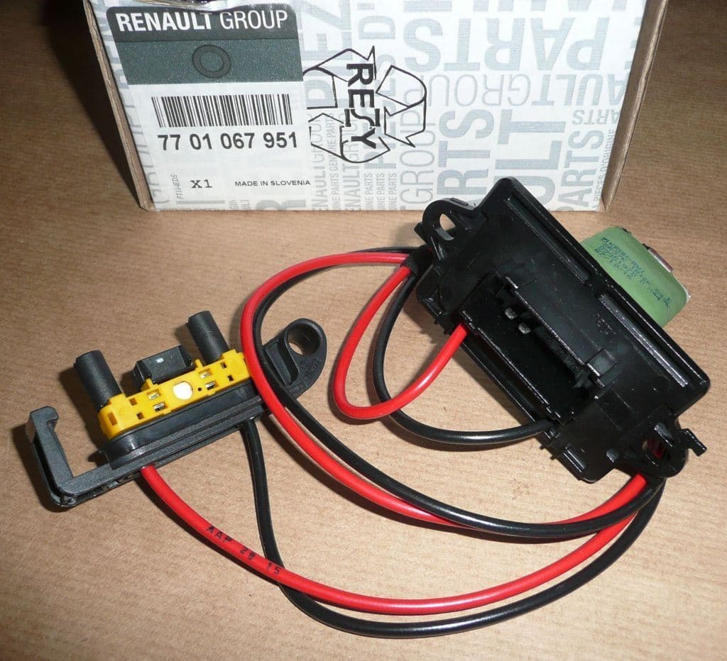 Fläktmotstånd - Renault Twingo II 1.2 16V från Autofrance