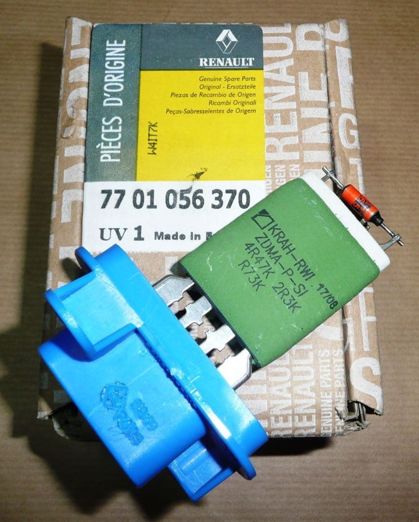 Fläktmotstånd - Renault Vel Satis från Autofrance