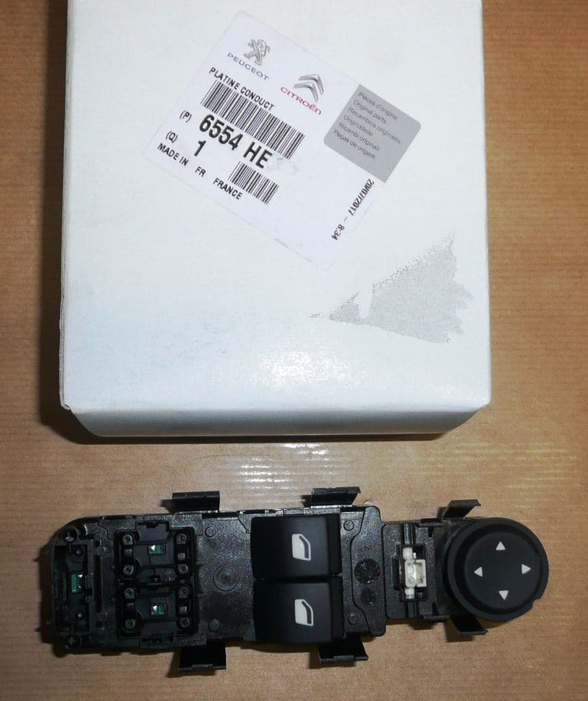 Fönsterhissbrytare - Citroën C4 från Autofrance