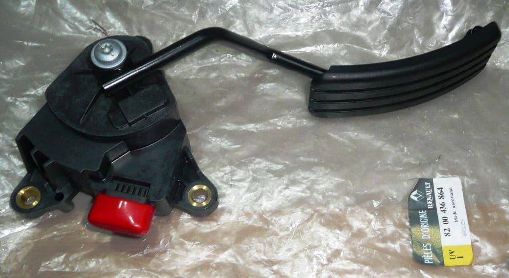 Gaspedalpotentiometer - Renault Kangoo II från Autofrance
