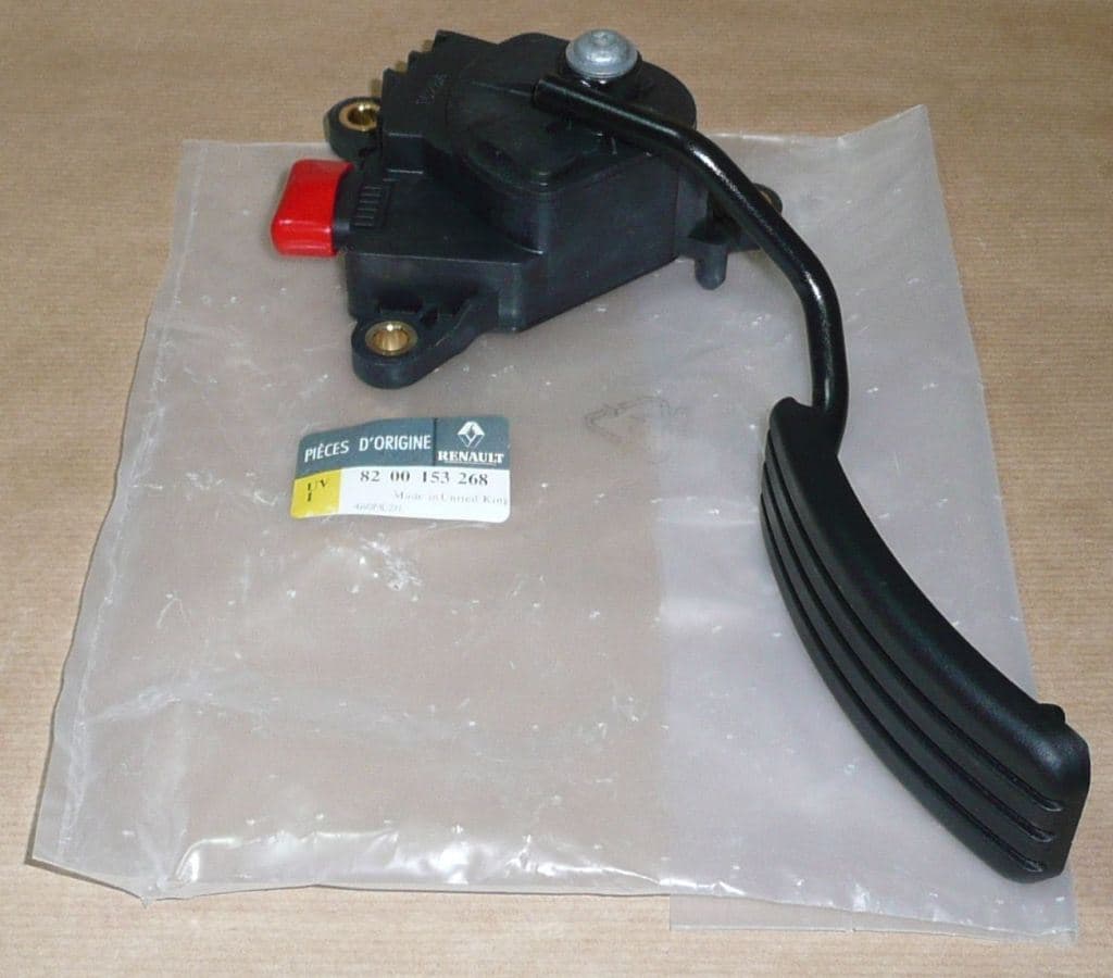 Gaspedalpotentiometer - Renault Megane II från Autofrance