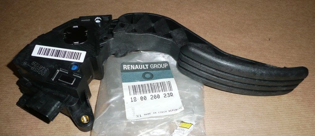 Gaspedalpotentiometer - Renault Megane III från Autofrance