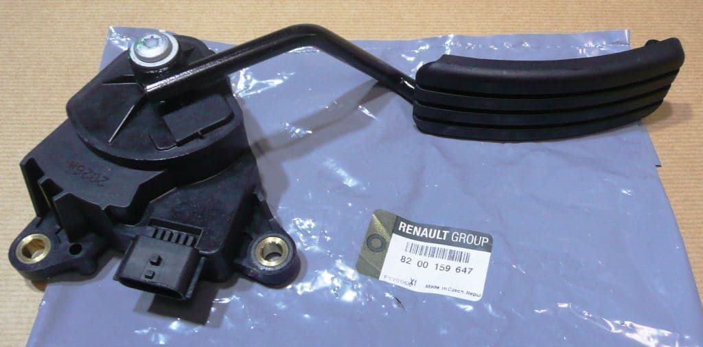 Gaspedalpotentiometer - Renault Scenic II från Autofrance