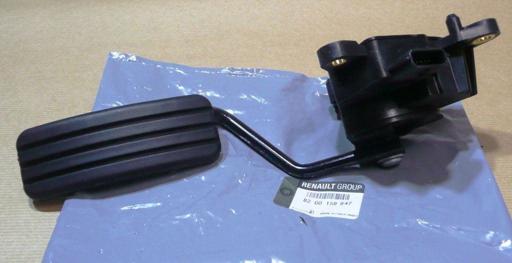 Gaspedalpotentiometer - Renault Scenic II från Autofrance - bild 3