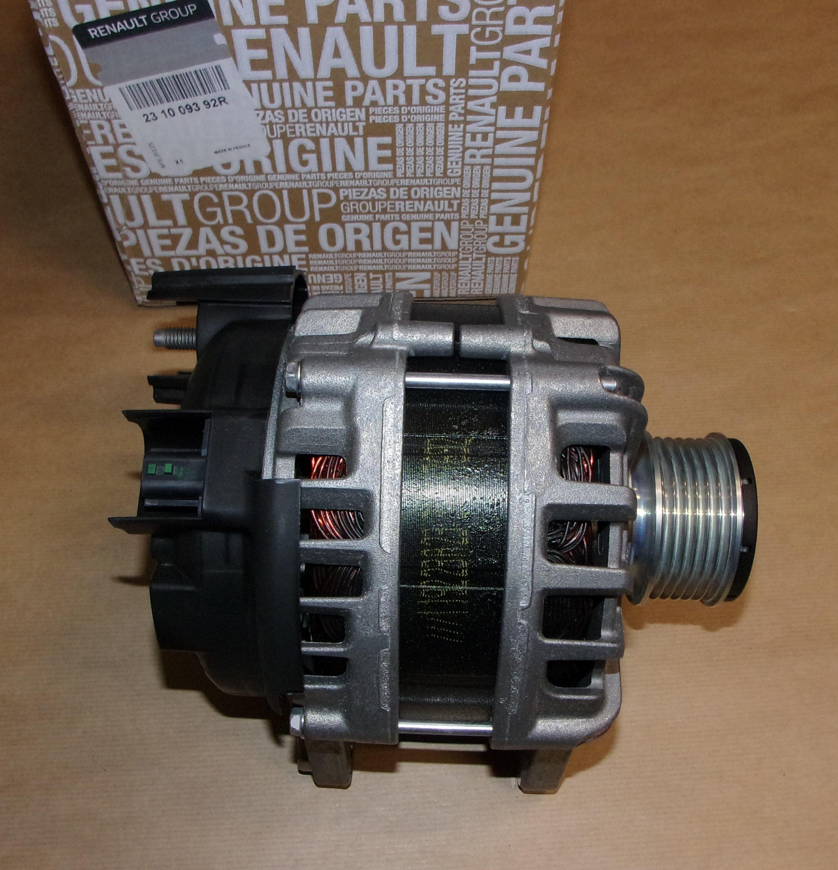 Generator - Renault Captur II 1.5DCI från Autofrance