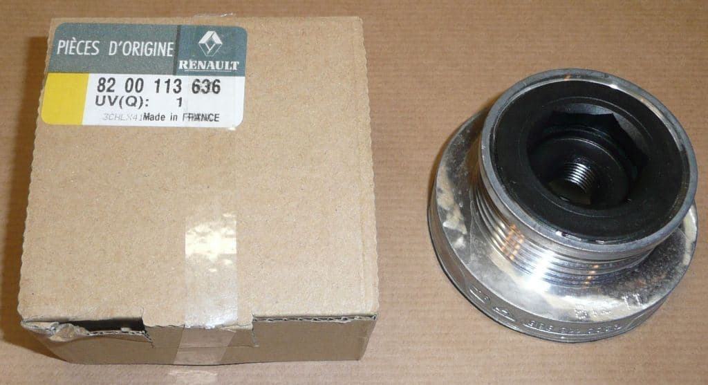 Generatorremskiva - Renault Clio II/III/Lag II från Autofrance