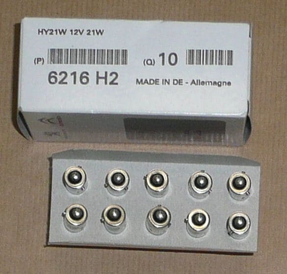 Glödlampa - 12V-21W C C4 PICASSO,DS 5 från Autofrance - bild 2