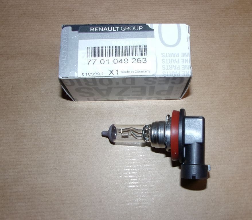 Glödlampa - H11 12V 55W