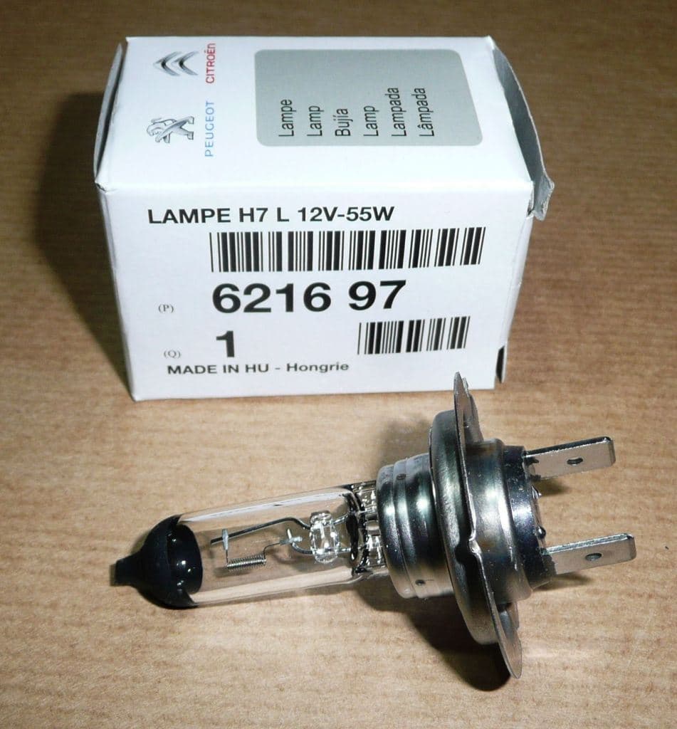 Glödlampa - H7 PSA från Autofrance