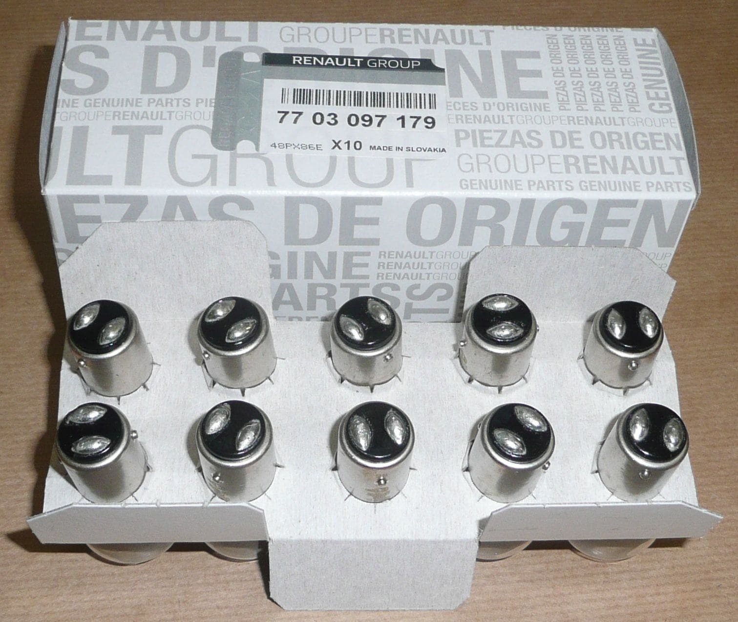 Glödlampa - P21/5W 12V RENAULT från Autofrance - bild 2