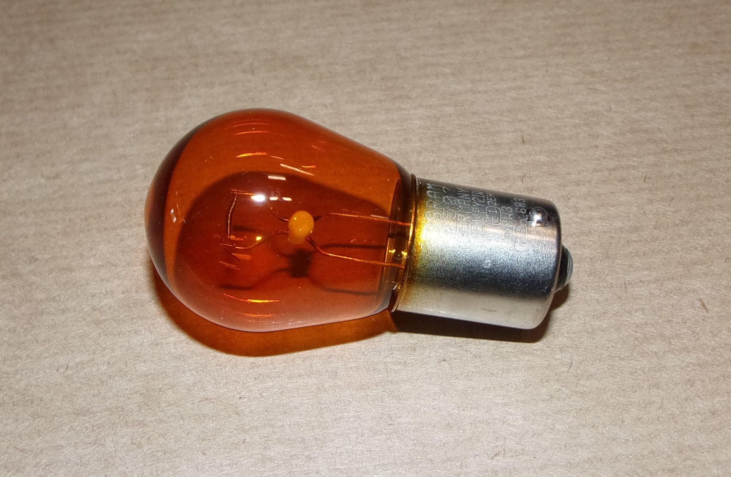 Glödlampa - PY21W 12V POMARAŃCZOWA RENAULT från Autofrance - bild 2