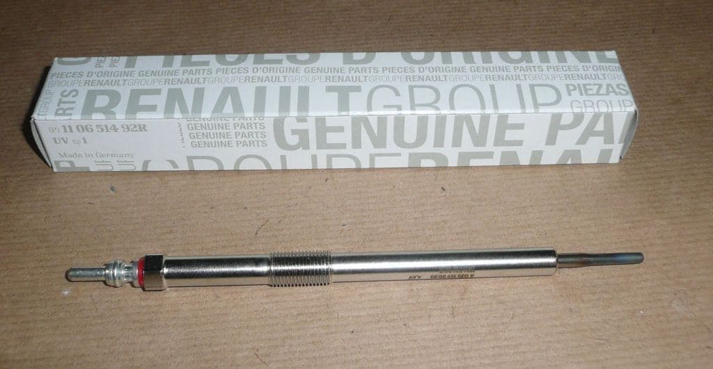 Glödstift - Renault Espace IV/V/Fluence från Autofrance