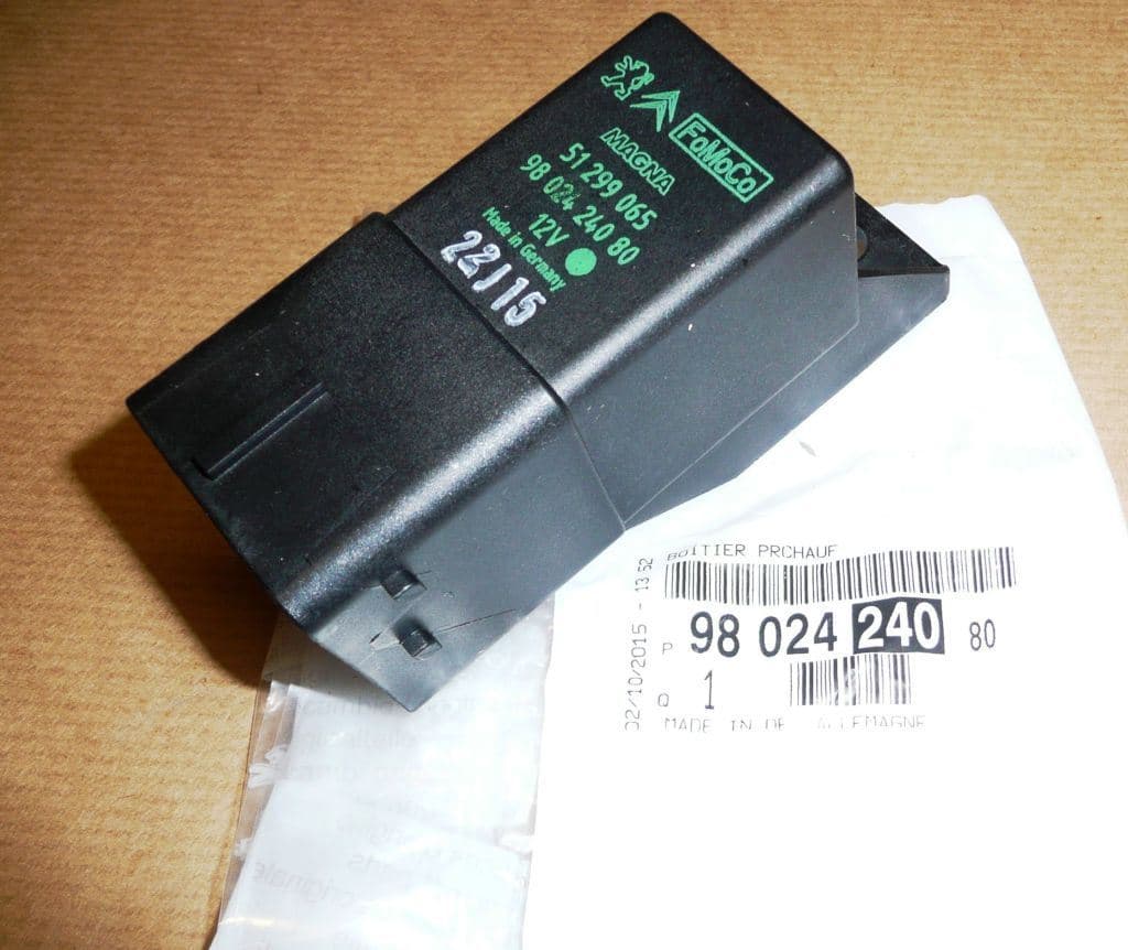 Glödstiftsrelä Psa - 1.6HDI från Autofrance