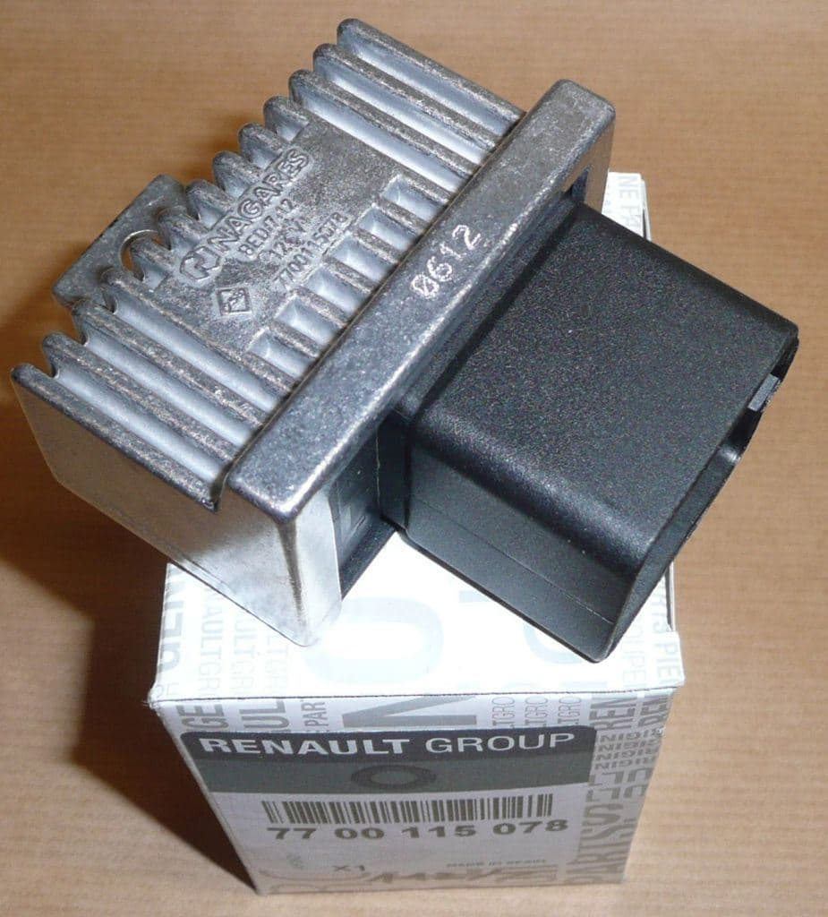 Glödstiftsrelä - Renault Trafic II från Autofrance