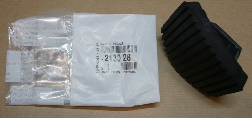 Gummi Kopplingspedal - Citroën C2/C3/C4 P, 1007 från Autofrance
