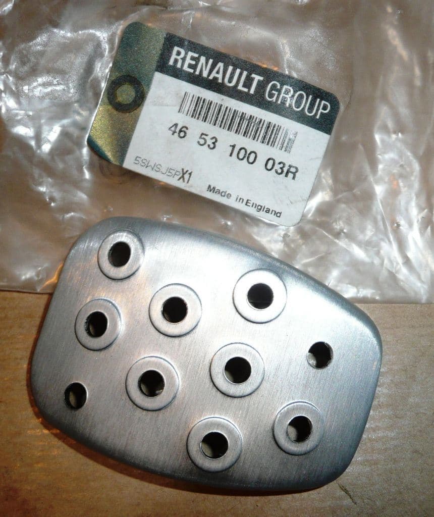 Gummi Kopplingspedal - Renault Laguna III Alu från Autofrance