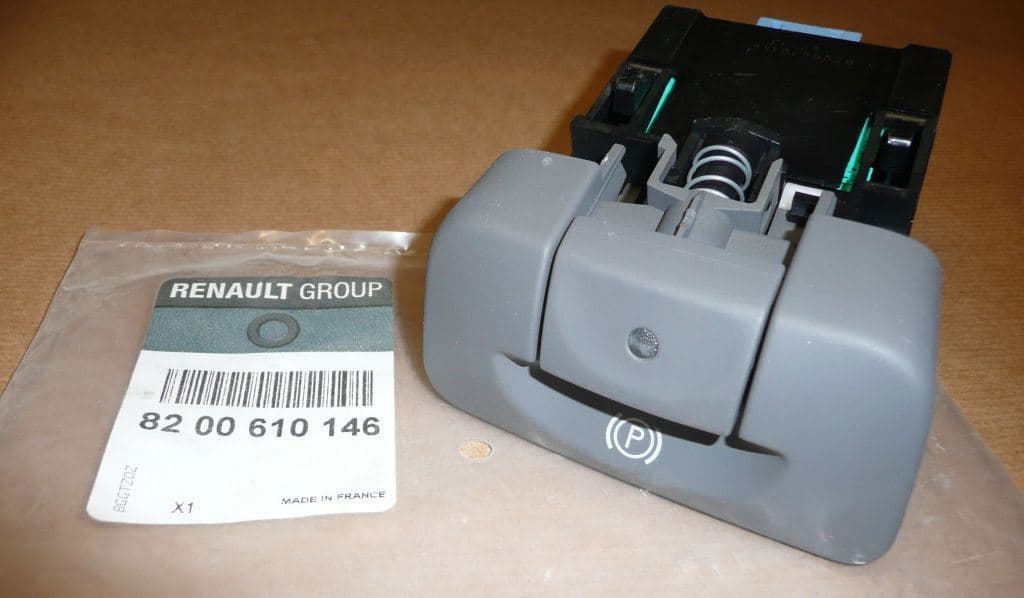 Handbromsknapp - Renault Scenic II från Autofrance