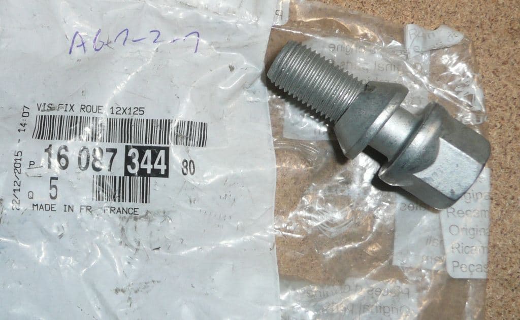 Hjulbult - Citroën C6/C5 III