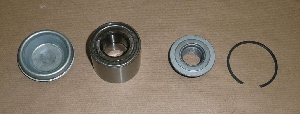 Hjullager Bak Komplett - Citroën C3 II/Elysee/C4 Cactus från Autofrance - bild 2