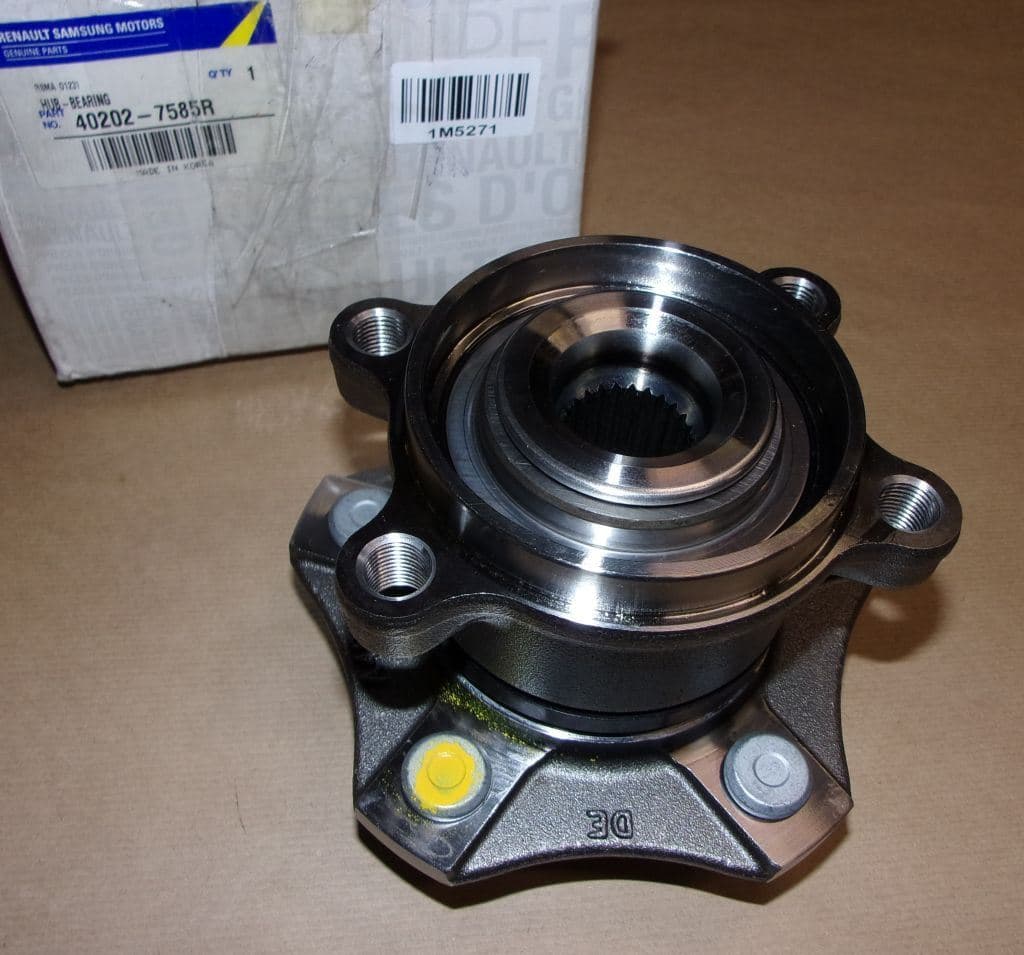 Hjullager Bak Komplett - Renault Koleos 2.0DCI/2.5 4X4 från Autofrance