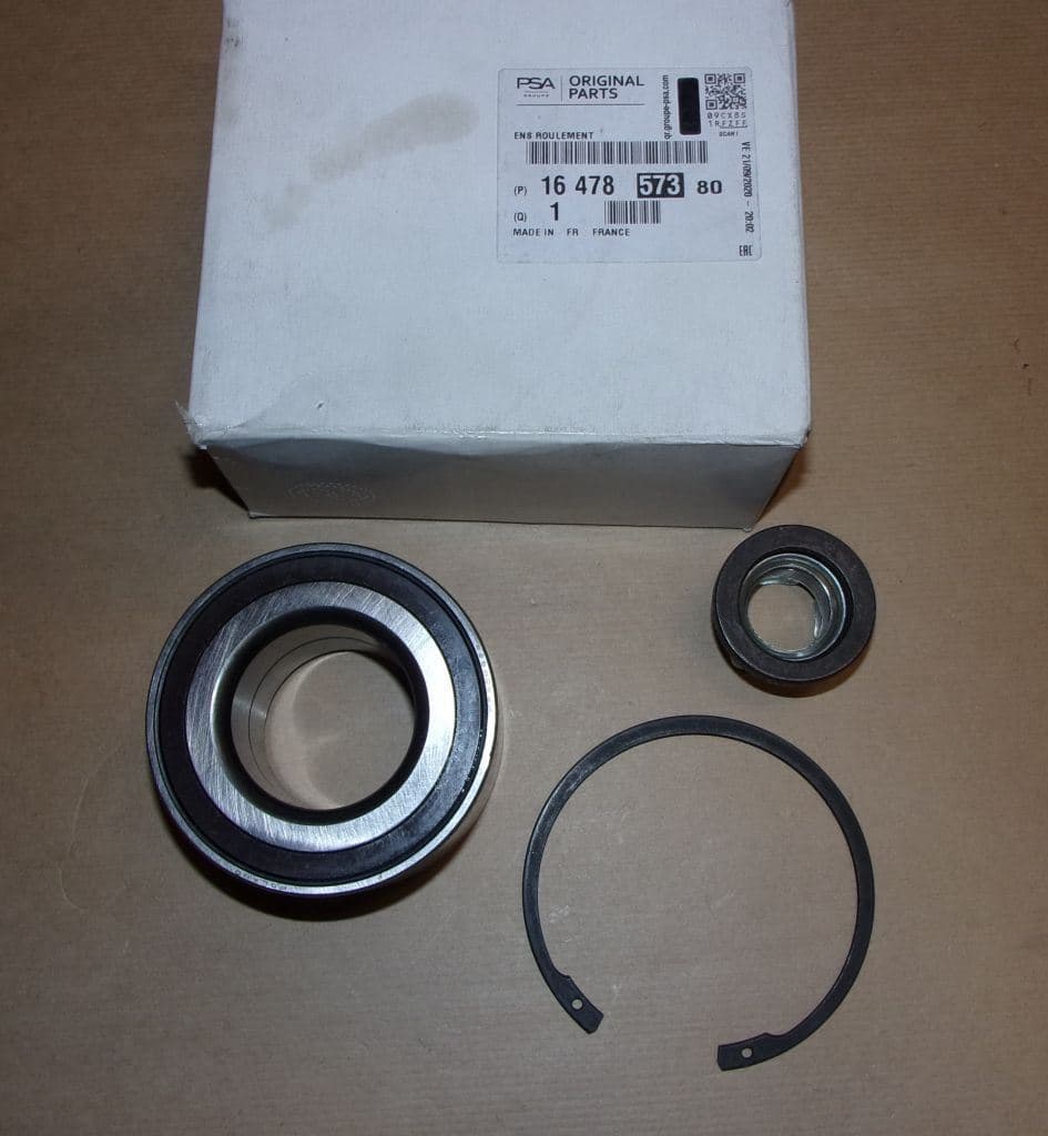 Hjullager - Citroën Berlingo III, Fram