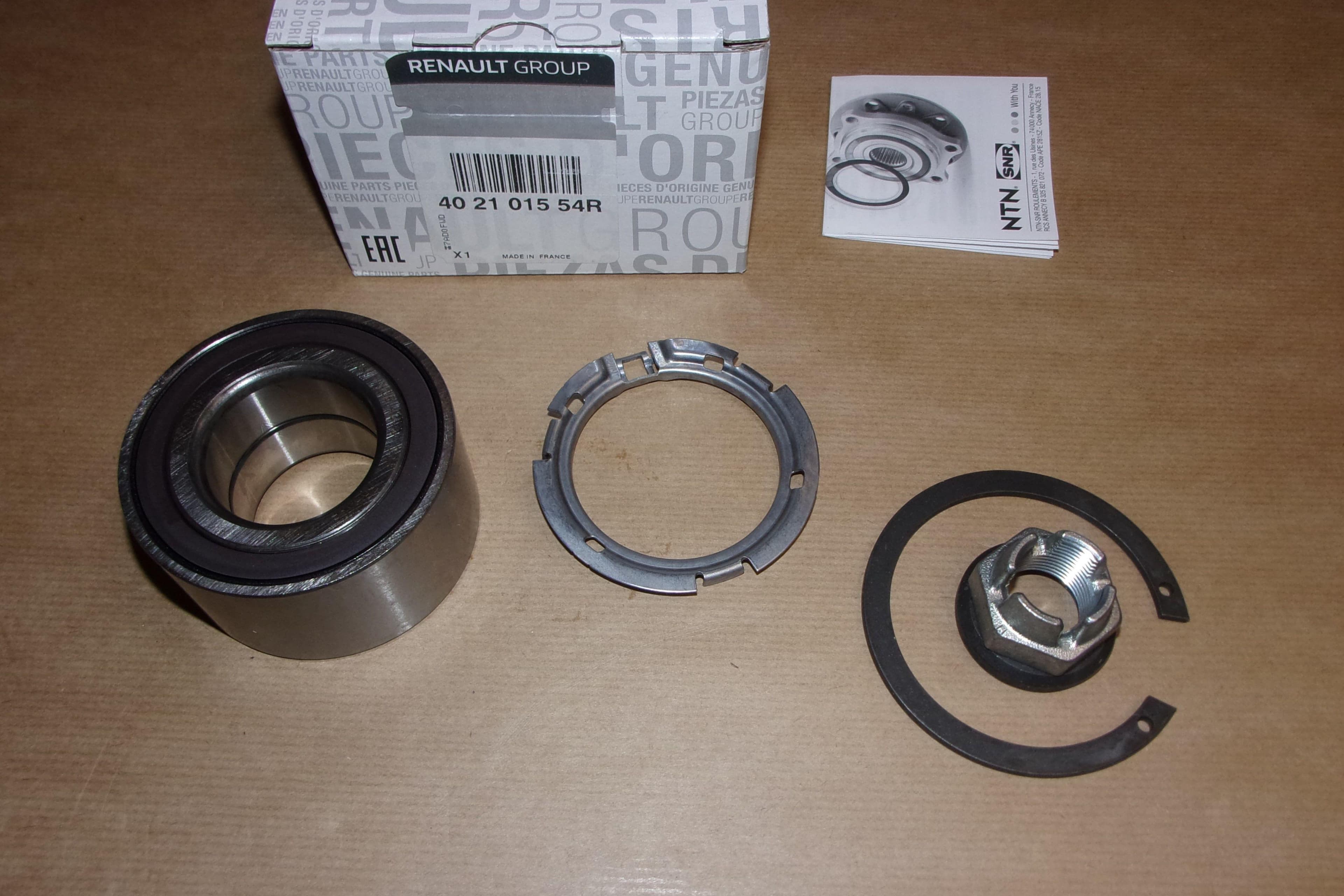 Hjullager Fram - Renault Clio, Dacia Logan/Sander från Autofrance