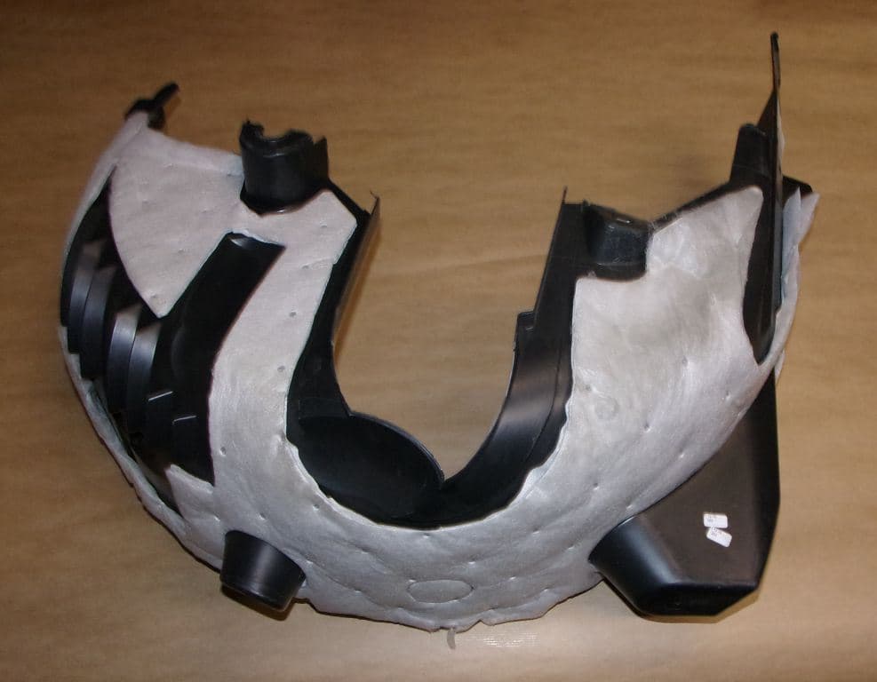 Innerskärm - Renault Twingo III höger, Bak från Autofrance - bild 2