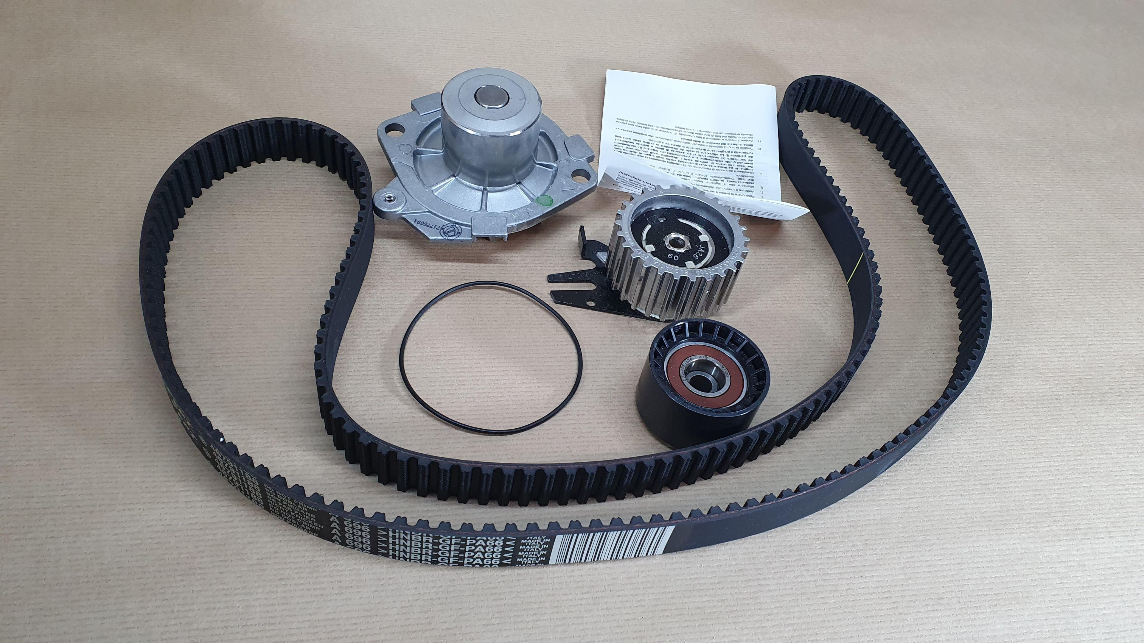 Kamremssats Med Pump - Fiat Punto 1.9JTD från Autofrance - bild 2