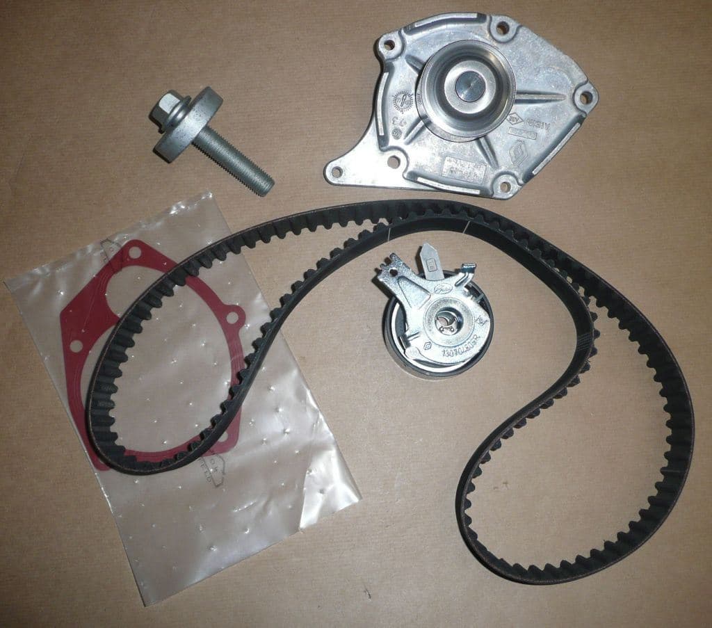 Kamremssats Med Pump - Renault Clio II/III 1.5DCI från Autofrance - bild 3