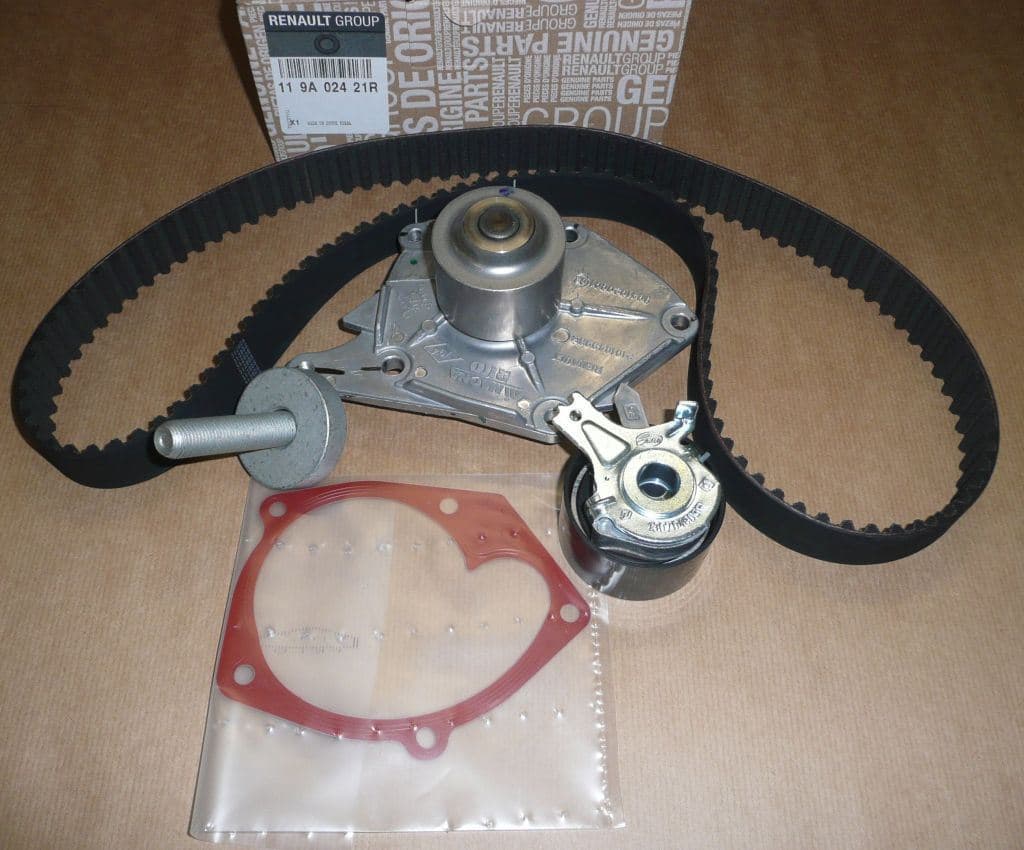 Kamremssats Med Pump - Renault Modus/Kangoo 1.5DCI från Autofrance