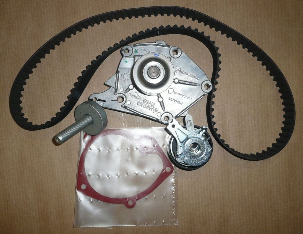 Kamremssats Med Pump - Renault Modus/Kangoo 1.5DCI från Autofrance - bild 2